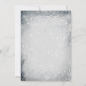 Invitation Bébé Il fait froid en dehors de l'Arctique (Dos)