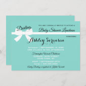 Invitation Bébé & invités Sprinkle Douche Tiara Party (Devant / Derrière)