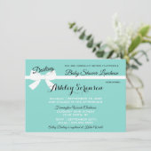 Invitation Bébé & invités Sprinkle Douche Tiara Party (Debout devant)