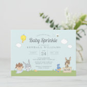 Invitation Bébé LOONEY TUNES™ (Debout devant)
