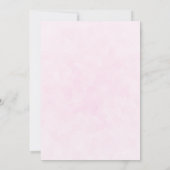 Invitation Bébé mignon dans un Baby shower de couverture de c (Dos)