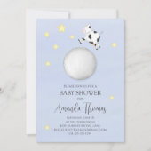 Invitation Bébé mignon garçon Douche Nursery Rhyme Modèle (Devant)