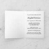 Invitation Bébé mignon garçon Jungle Baby shower de gâteau de (Intérieur)