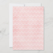 Invitation Bébé mignon maman Dinosaure fille Baby shower Spri (Dos)