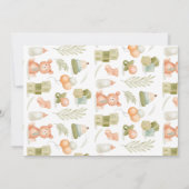 Invitation Bébé mignon Teddy Bear Toys Baby shower (Dos)