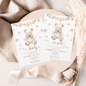 Invitation Bébé ours Bébé Il fait froid à l'extérieur du baby