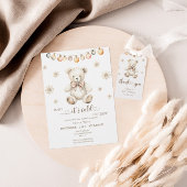 Invitation Bébé ours Bébé Il fait froid à l'extérieur du baby