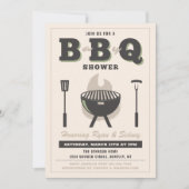 Invitation bébé Q douche | Invitations Q pour bébé (Devant)