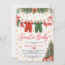 Bébé Santa Noël bébé shower