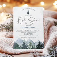 Bébé sauvage Il fait froid dehors Baby shower