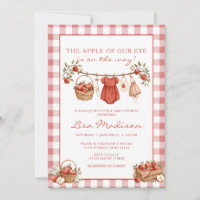 Bébé Shower Pomme Rouge Pommet d'Amour