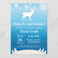 Bébé son baby shower extérieur froid de garçon de