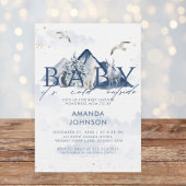 Invitation Bébé son froid à l'extérieur du Baby shower des an