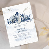 Invitation Bébé son froid à l'extérieur du Baby shower des an