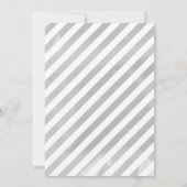 Invitation Bébé son froid à l'extérieur du Baby shower virtue (Dos)