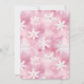 Invitation Bébé son froid à l'extérieur du cerf Baby shower d (Dos)