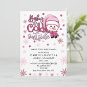 Invitation bébé son froid dehors (Debout devant)