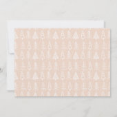 Invitation Bébé son froid dehors photo manuscrite Script (Dos)