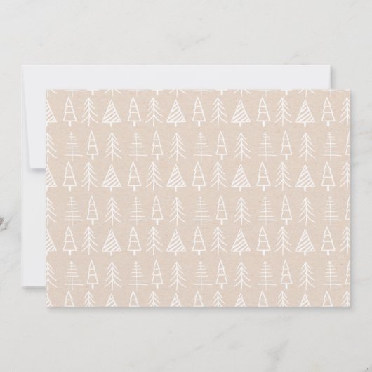 Invitation Bébé son froid dehors photo manuscrite Script (Dos)