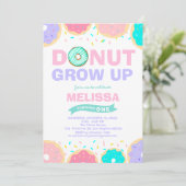 Invitation Bébée : Fête de la soif d'anniversaire (Debout devant)