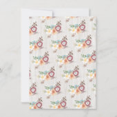 Invitation Bébés et mamma Vétérinaire Graduation à l'école (Dos)