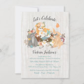 Invitation Bébés et mamma Vétérinaire Graduation à l'école (Devant)