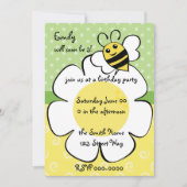 Invitation Bee et Daisy (Devant)