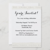 Invitation Bee Honey Travailleur Queen Bees Antique (Devant)