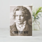 Invitation Beethoven À Sepia (Debout devant)