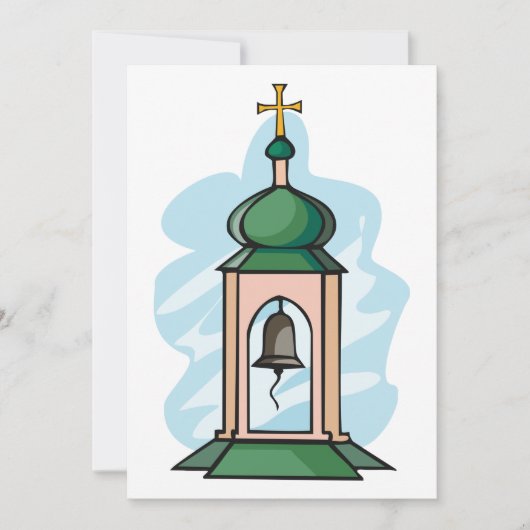 Invitation Beffroi d'église (Devant)