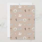 Invitation Beige Race Car Two Fast Second Birthday Invite  (Dos)