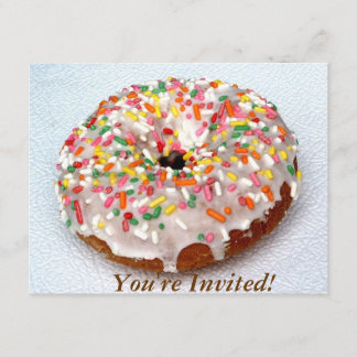 Invitation Beignet de fête