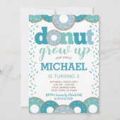 Invitation Beignet Ne Grandis Jamais (Devant)