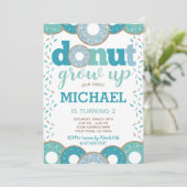 Invitation Beignet Ne Grandis Jamais (Debout devant)