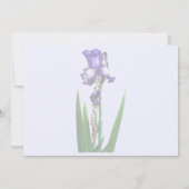 Invitation Bel Iris Violet (Dos)