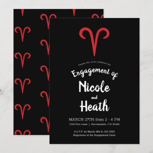 Invitation Bélier Mouton Zodiaque Mars Avril Astrologie Fianç