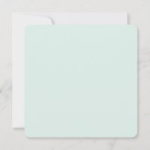 Invitation Belle Aquarelle Florale Pastel - Bridesmaid (Dos)