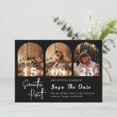Invitation Belle Arche Minimaliste pour Save The Date (Debout devant)