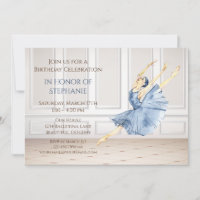 Belle Ballerina dans Ballet Studio Anniversaire