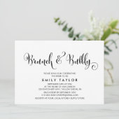 Invitation Belle Calligraphie du Sud Brunch & Bubbly (Debout devant)