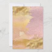 Invitation Belle Citation chrétienne Mariage de l'église (Dos)