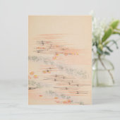 Invitation Belle conception japonaise Vintage (Debout devant)