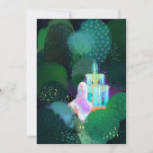 Invitation Belle Dame à la Fontaine du Jardin (Devant)