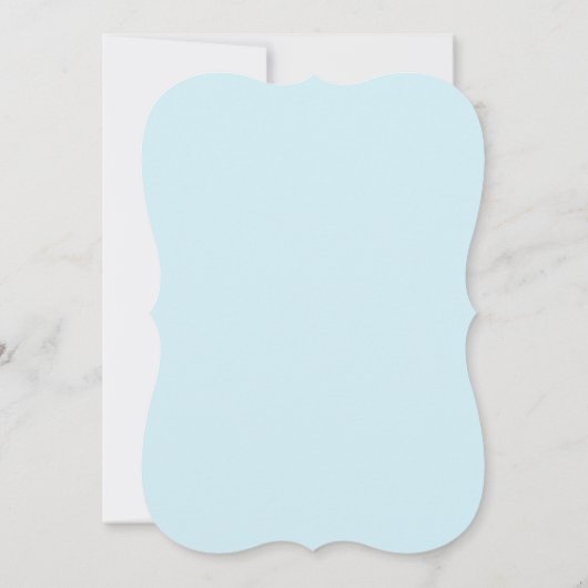 Invitation Belle Danse Bleue et Rose Considérant (Dos)