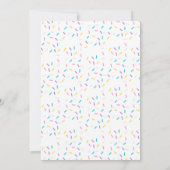 Invitation Belle Donut Douce Anniversaire (Dos)