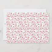 Invitation Belle écriture manuscrite Vous êtes aimée Frame Va (Dos)