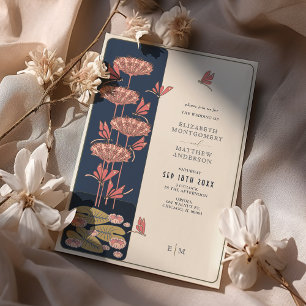 Invitation Belle Epoque Nouveau Mariage