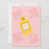 Invitation Belle et belle robe (Dos)