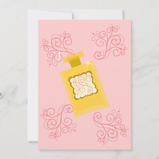 Invitation Belle et belle robe (Dos)