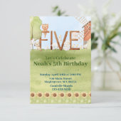 Invitation Belle ferme ferme ferme ferme à la ferme 5e annive (Debout devant)